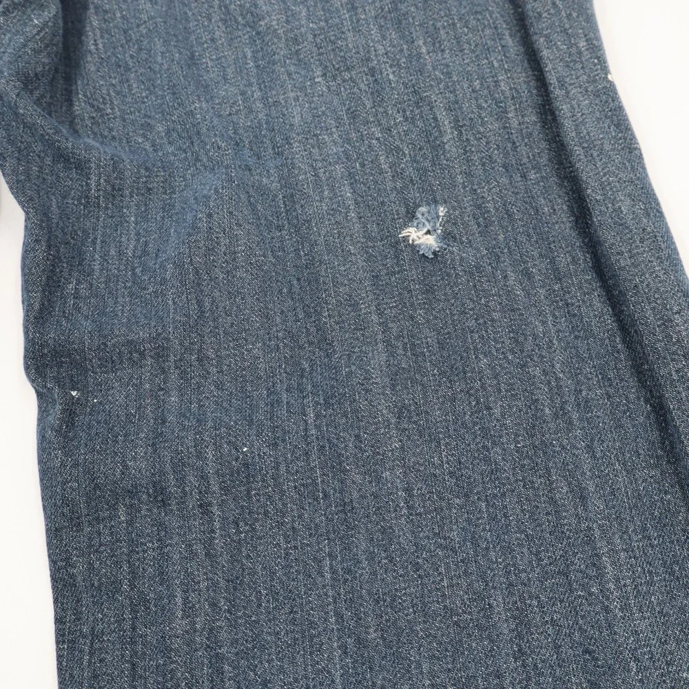 Levis 559 Relaxed Straight Jeans Mens 36x34 Blue Distressed‎ Paint Splatter